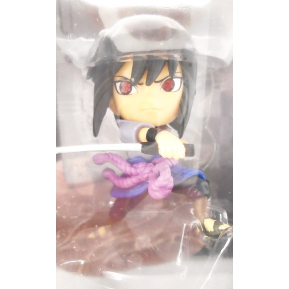 Anime Naruto Figurine "Sasuke Uchiha" Chibi Masters Ultra Tokyo Connection #2 - Picture 4 of 6